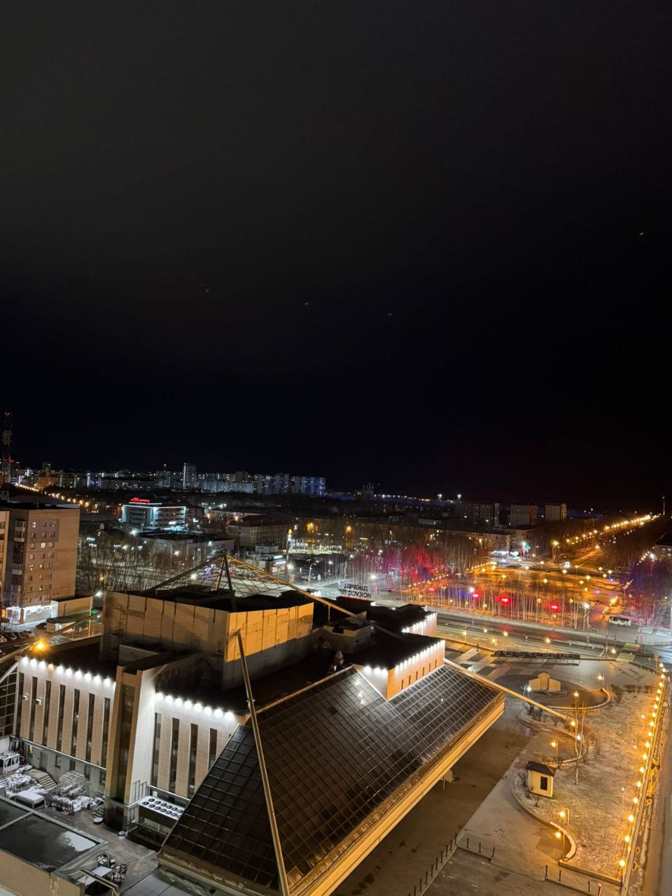 Квартира с видом на город