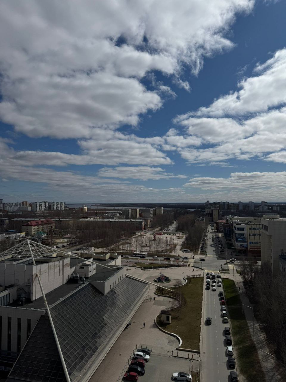 Квартира с видом на город